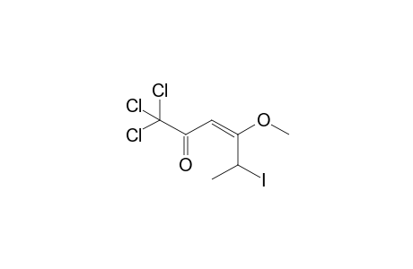 (E)-1,1,1-trichloro-5-iodo-4-methoxyhex-3-en-2-one
