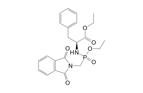 Ethyl 2-([[(1,3-dioxo-1,3-dihydro-2H-isoindol-2-yl)methyl](ethoxy)phosphoryl]amino)-3-phenylpropanoate