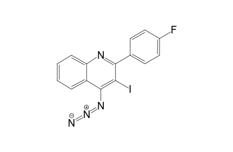 4-Azido-2-(4-fluorophenyl)-3-iodoquinoline
