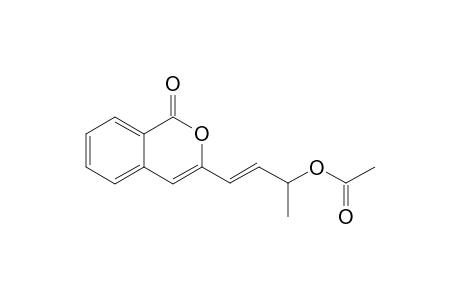(E)-3-(3-ACETOXY-1-BUTENYL)-1-H-2-BENZOPYRAN-1-ONE;(E)-3'-ACETOXY-ARTEMIDIN