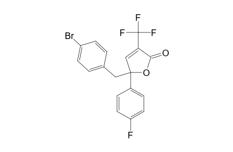 5-(4-BROMOBENZYL)-5-(4-FLUOROPHENYL)-3-TRIFLUOROMETHYL-2(5H)-FURANONE