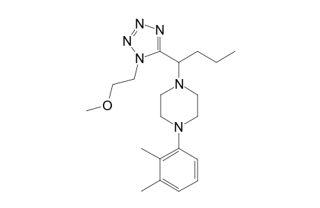 1-(2,3-Dimethylphenyl)-4-pyrrol1-[1-(2-methoxyethyl)-1H-tetrazol-5-yl]-butylmorphopiperazine