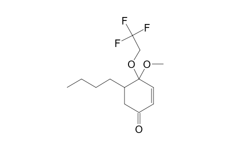 5-n-Butyl-4-methoxy-4-(2',2',2'-trifluoroethoxy)-2-cyclohexenone