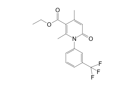 N-(3'-trifluoromethylphenyl)-5-carbethoxy-4,6-dimethyl-1,2-dihydropyrid-2-one