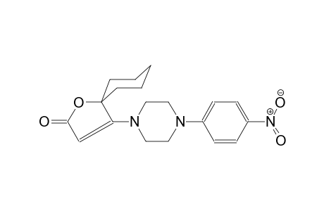 1-[4-(4-nitrophenyl)piperazin-1-yl]-4-oxaspiro[4.5]dec-1-en-3-one