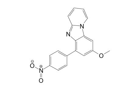 8-Methoxy-6-(4-nitrophenyl)benzo[4,5]imidazo[1,2-a]-pyridine