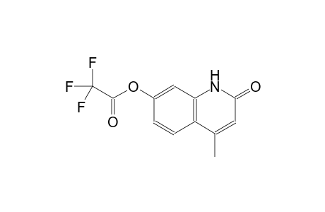 acetic acid, trifluoro-, 1,2-dihydro-4-methyl-2-oxo-7-quinolinyl ester