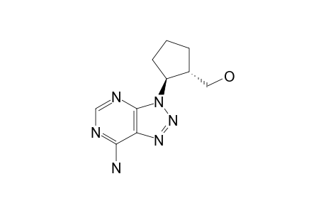 TRANS-9-(2-HYDROXYMETHYLCYCLOPENTYL)-6-AMINO-8-AZAPURINE