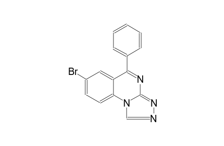 [1,2,4]triazolo[4,3-a]quinazoline, 7-bromo-5-phenyl-