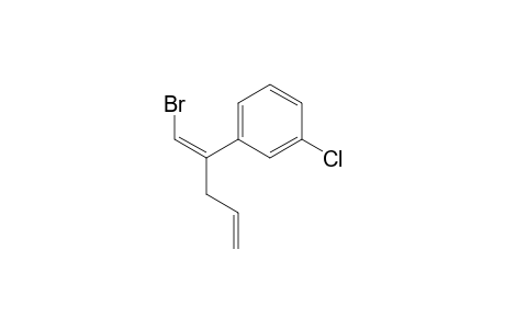 (Z)-1-bromo-2-(3-chlorophenyl)-1,4-pentadiene
