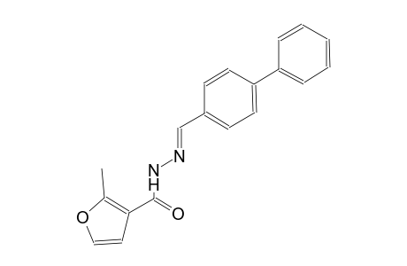 N'-[(E)-[1,1'-biphenyl]-4-ylmethylidene]-2-methyl-3-furohydrazide
