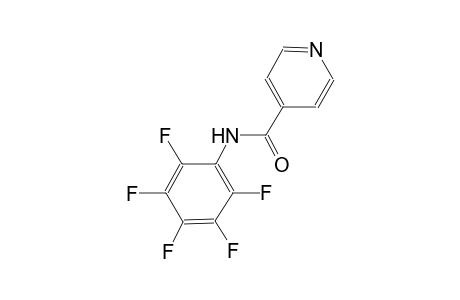 N-(2,3,4,5,6-pentafluorophenyl)isonicotinamide