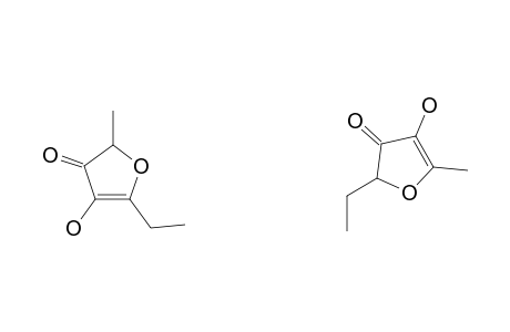 4-HYDROXY-2-ETHYL-5-METHYL-3(2H)-FURANONE+4-HYDROXY-5-ETHYL-2-METHYL-3(2H)-FURANONE