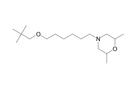 Morpholine, 4-[6-(2,2-dimethylpropoxy)hexyl]-2,6-dimethyl-