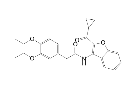 benzeneacetamide, N-[2-(cyclopropylcarbonyl)-3-benzofuranyl]-3,4-diethoxy-