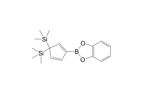 (3-(benzo[d][1,3,2]dioxaborol-2-yl)cyclopenta-2,4-diene-1,1-diyl)bis(trimethylsilane)