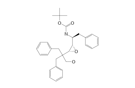 (3R,4R,5S)-2,2-DIBENZYL-5-((TERT.-BUTOXYCARBONYL)-AMINO)-3,4-EPOXY-6-PHENYLHEXANOL