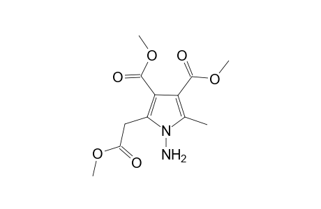 1-Amino-2-(2-keto-2-methoxy-ethyl)-5-methyl-pyrrole-3,4-dicarboxylic acid dimethyl ester