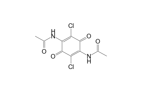 Acetamide, N,N'-(2,5-dichloro-3,6-dioxo-1,4-cyclohexadiene-1,4-diyl)bis-