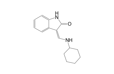 (3Z)-3-[(cyclohexylamino)methylene]-1,3-dihydro-2H-indol-2-one