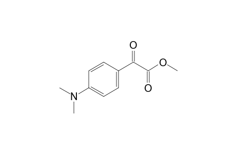[p-(dimethylamino)phenyl]glyoxylic acid, methyl ester