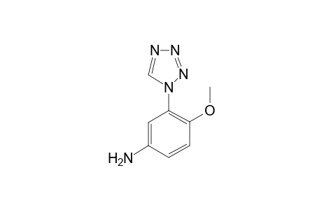 4-Methoxy-3-(1H-1,2,3,4-tetrazol-1-yl)aniline