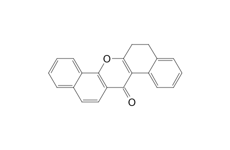 14H-Dibenzo[a,h]xanthen-14-one, 5,6-dihydro-