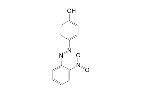 4-[(E)-(2-Nitrophenyl)diazenyl]phenol