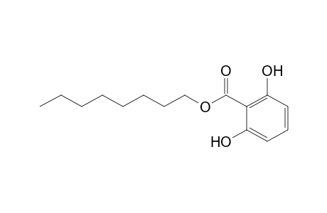 Benzoic acid, 2,6-dihydroxy-, octyl ester