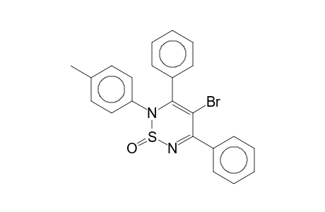 4-Bromo-2-(4-methylphenyl)-3,5-diphenyl-2H-1,2,6-thiadiazine 1-oxide