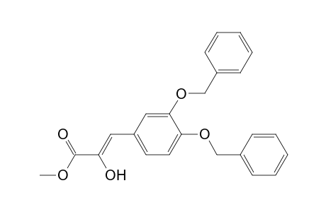 (Z)-3-(3,4-dibenzoxyphenyl)-2-hydroxy-acrylic acid methyl ester