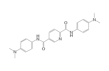 N~2~,N~5~-bis[4-(dimethylamino)phenyl]-2,5-pyridinedicarboxamide
