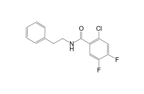 2-Chloro-4,5-difluoro-N-(2-phenylethyl)benzamide