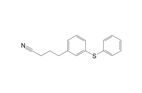1-(3-Cyanopropyl)-3-(phenylthio)benzene