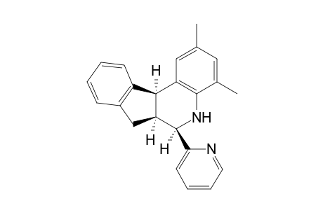 (6R,6aS,11bS)-2,4-Dimethyl-6-pyridin-2-yl-5,6a,7,11b-tetrahydro-6H-indeno[2,1-c]quinoline
