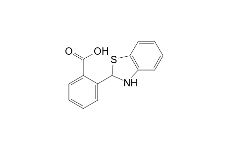 o-(2-benzothiazolinyl)benzoic acid