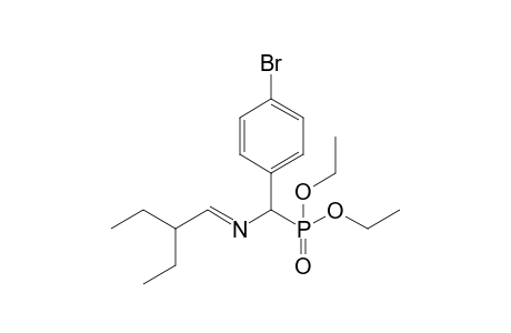 (E)-[(4-bromophenyl)-diethoxyphosphoryl-methyl]-(2-ethylbutylidene)amine