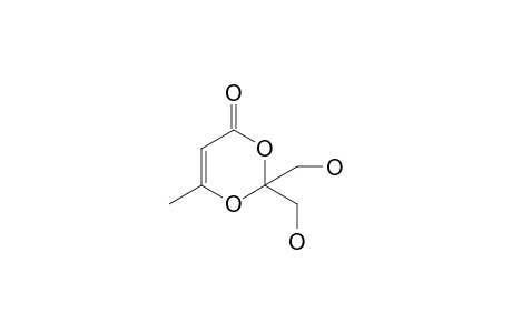 6-methyl-2,2-dimethylol-1,3-dioxin-4-one