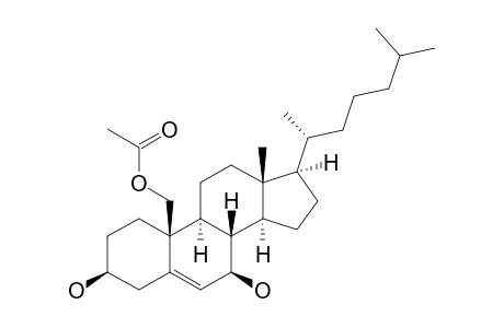 NEBROSTEROID-N;CHOLESTA-5-EN-3-BETA,7-BETA,19-TRIOL-19-ACETATE