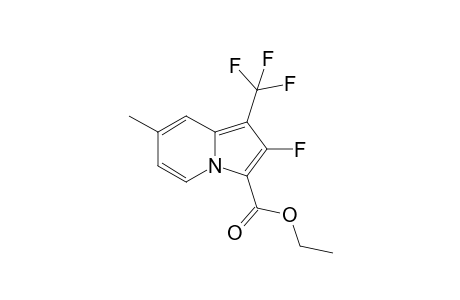 Ethyl 2-Fluoro-7-methyl-1-trifluoromethylindolizin-3-carboxylate