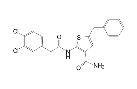 5-benzyl-2-{[(3,4-dichlorophenyl)acetyl]amino}-3-thiophenecarboxamide