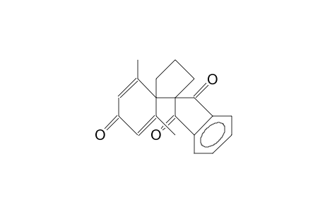 2-(2,6-Dimethyl-4-oxo-cyclohexa-2,5-dienyl)-2,1'-trimethylene-indan-1,3-dione