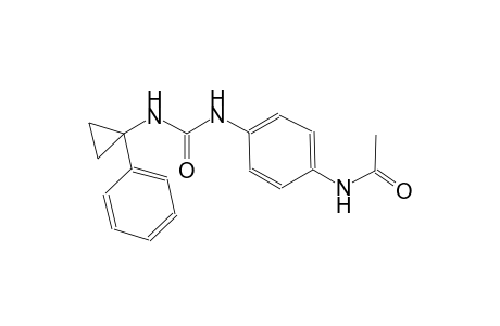 acetamide, N-[4-[[[(1-phenylcyclopropyl)amino]carbonyl]amino]phenyl]-