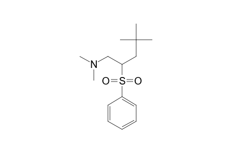 N,N,4,4-TETRAMETHYL-2-(PHENYL-SULFONYL)-PENTYLAMINE