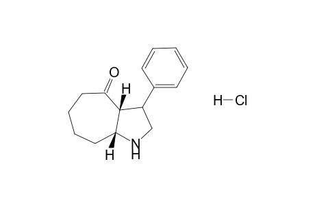 (3RS,3aRS,8aSR)-3-Phenyloctahydrocyclohepta[b]pyrrol-4(1H)-one hydrochloride