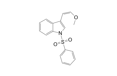 (Z)-1-(PHENYLSULFONYL-INDOL-3-YL)-2-METHOXY-ETHEN