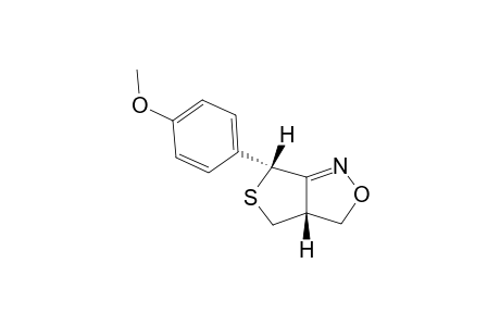 (3aR,6R)-6-(4-Methoxyphenyl)-3,3a,4,6-tetrahydrothiopheno[3,4-c]isoxazole