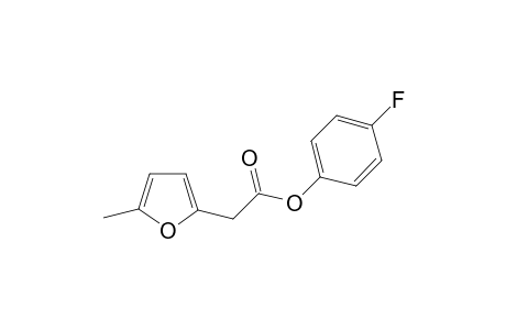 (4-Fluorophenyl) 2-(5-methylfuran-2-yl)acetate