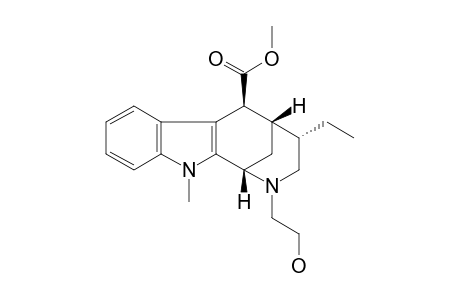 METHYL-4-ALPHA-ETHYL-2-(2-HYDROXYETHYL)-11-METHYL-1,2,3,4,5,6-HEXAHYDRO-1,5-METHANOAZOCINO-[3,4-B]-INDOLE-6-BETA-CARBOXYLATE