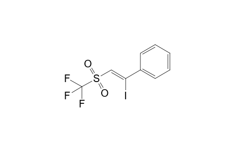 (Z)-1-Iodo-1-phenyl-2-[(trifluoromethyl)sulfonyl]ethene